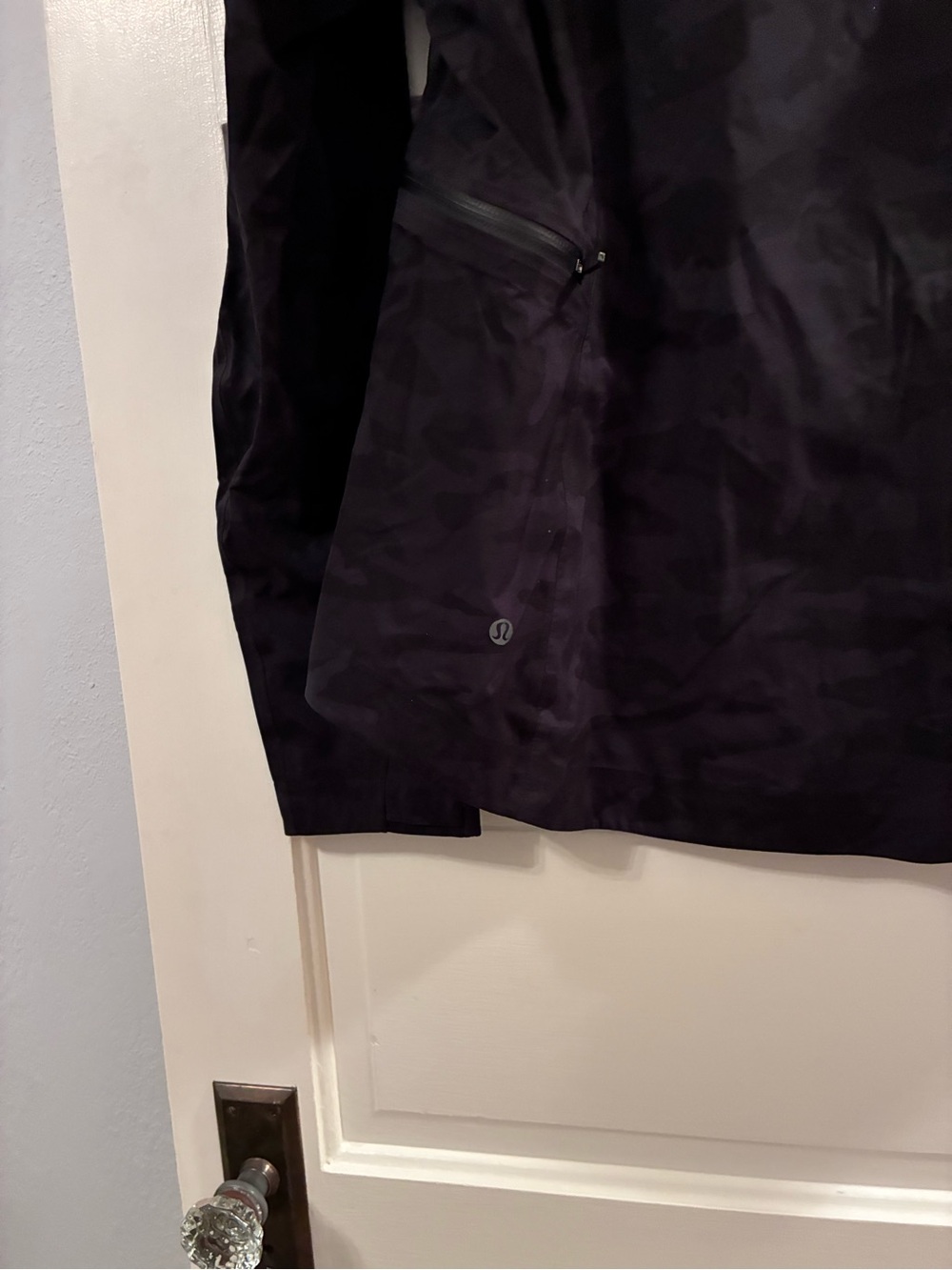 Lululemon Break a Trail Jacket Incognito Camo Multi Grey Size 12 - Picture 7 of 10